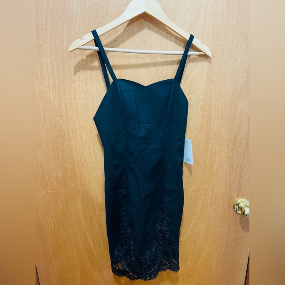 Elegant Black Lace Dress